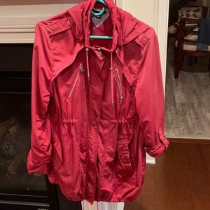 Pretty in pink rain coat /jacket